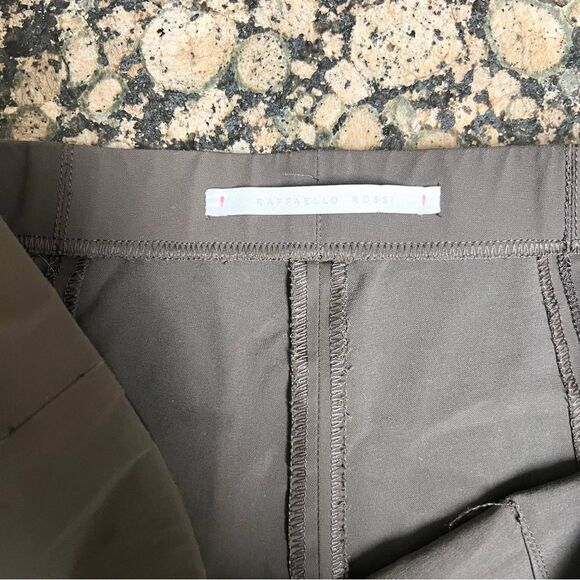 Raffaello Rossi Penny 7/8 Pants Trousers Brown Polyamide Size 38 Pull On - Picture 4 of 6